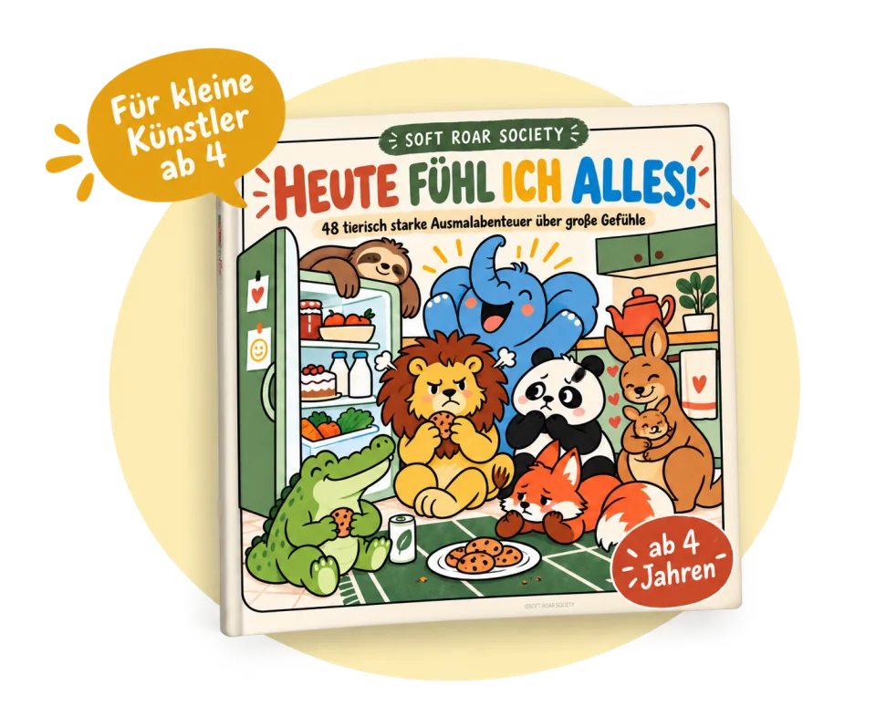 Heute fühl ich alles! Buchcover mit: Für kleine Künstler ab 4